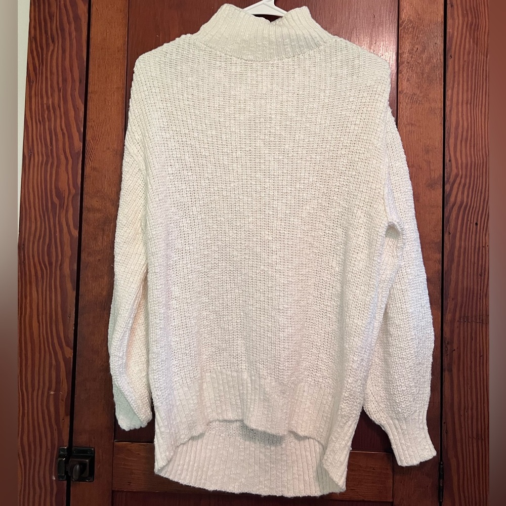 Aerie Cream Knit Top